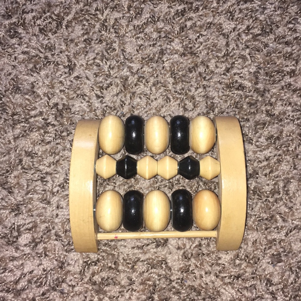 Wooden Massaging Foot Roller